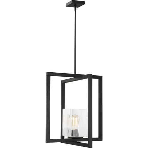 Mitte 1 Light 16.5 inch Midnight Black Pendant Ceiling Light