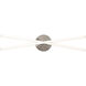 Lock LED 24 inch Satin Nickel Bath Vanity Wall Light