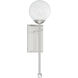 Medina 1 Light 6 inch Satin Nickel Wall Sconce Wall Light