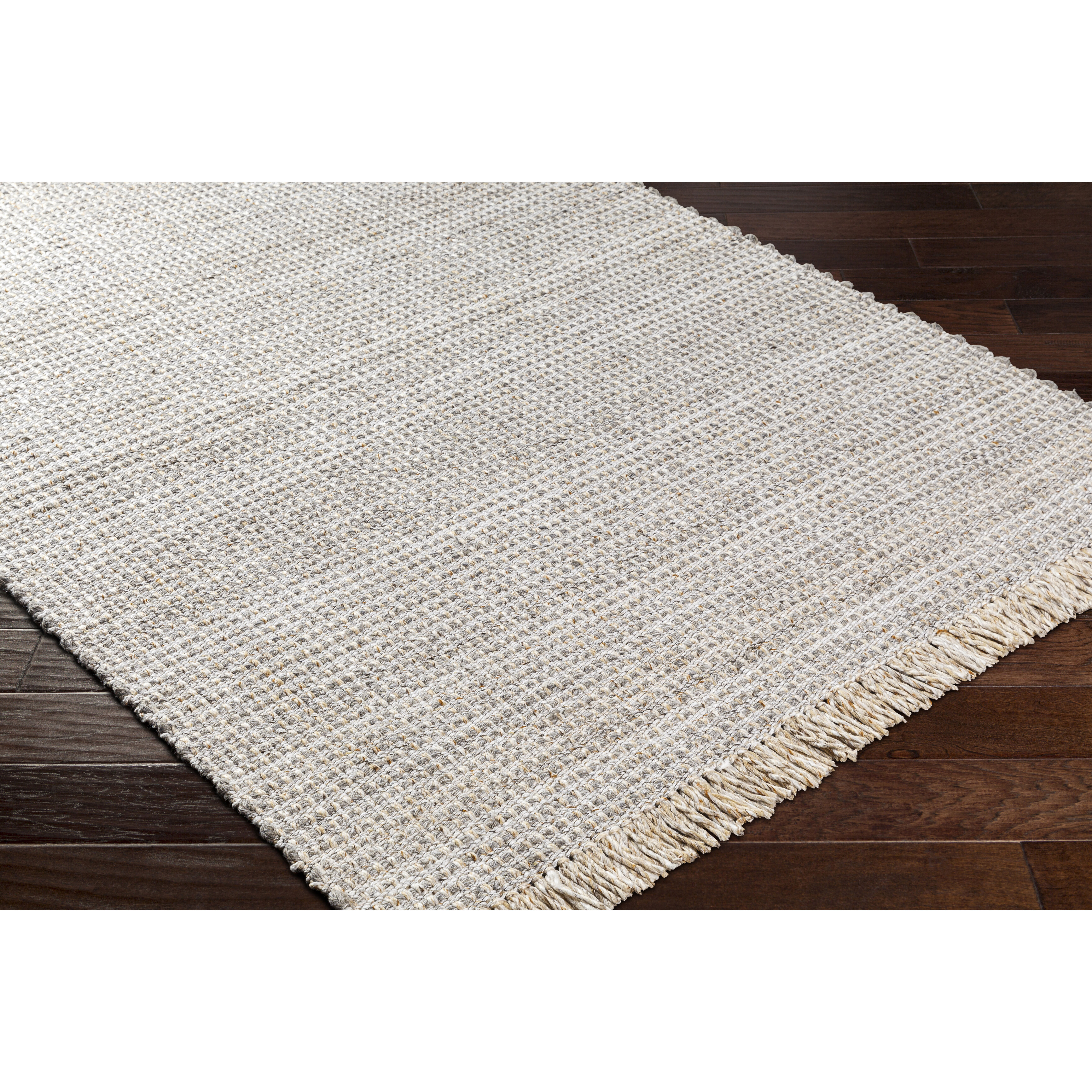 Sara 90 X 60 inch Gray Rug, Rectangle