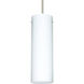 Stilo 9 1 Light Satin Nickel Cord Pendant Ceiling Light