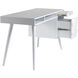 O2 53 X 22 inch White Desk