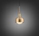Forked LED 7.87 inch Brass Pendant Ceiling Light