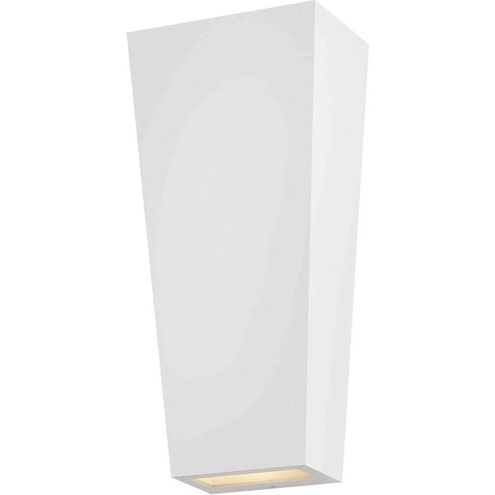 Coastal Elements Cruz LED 17 inch Textured White Outdoor Wall Mount Lantern