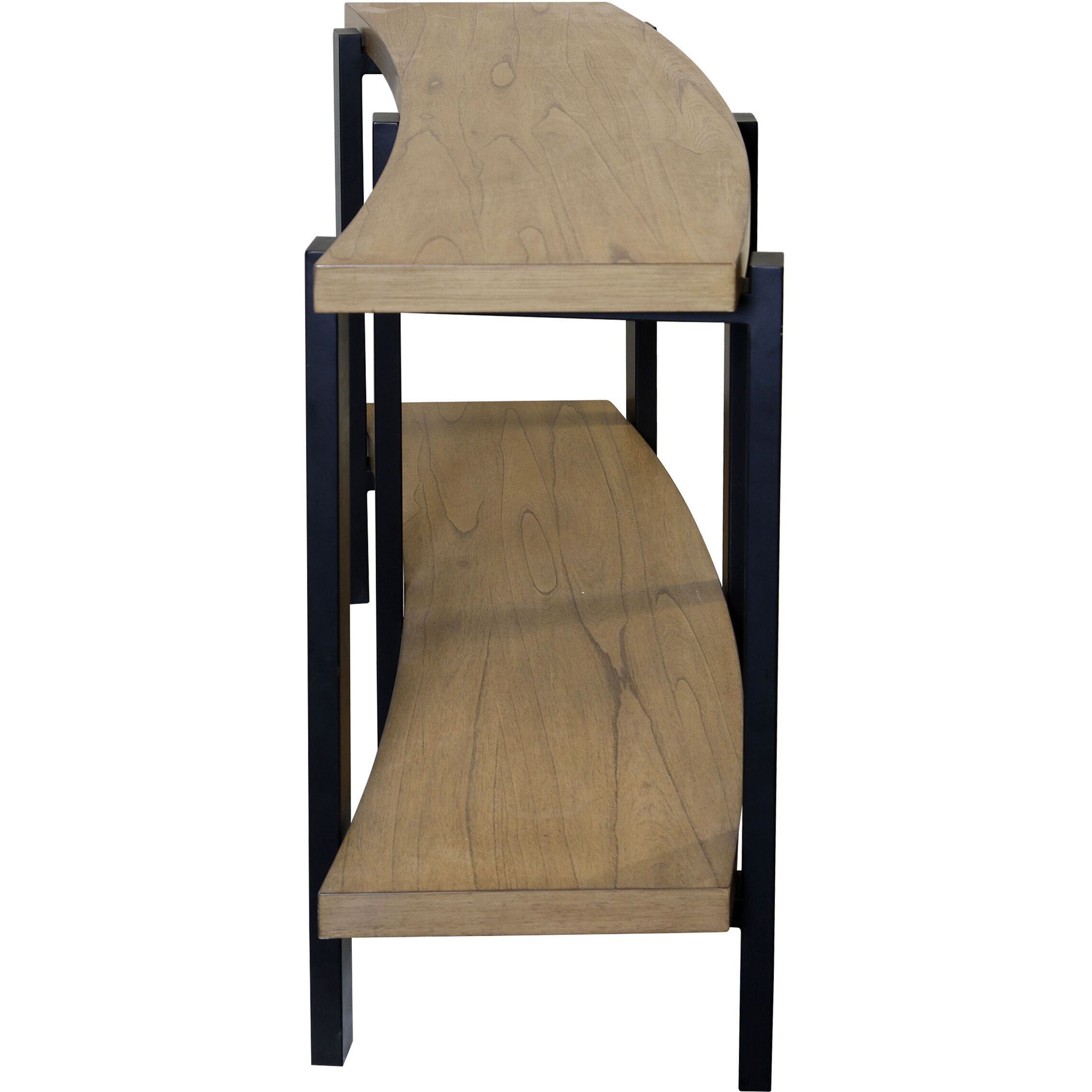 Cameron 60 X 14 inch Brown and Black Console table