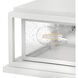 Coastal Elements Republic 2 Light 12 inch Textured White Outdoor Pier Mount, Estate Series