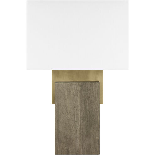Clodagh Slab 25.9 inch 10 watt Natural Brass Table Lamp Portable Light