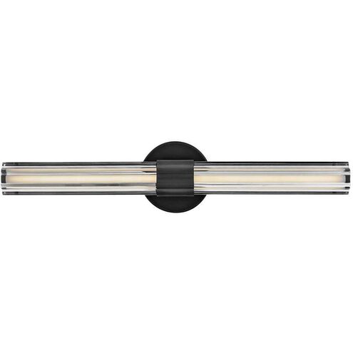 Georgette LED 27.75 inch Black Bath Light Wall Light