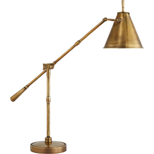 Thomas O'Brien Goodman 19 inch 60.00 watt Hand-Rubbed Antique Brass Table Lamp Portable Light