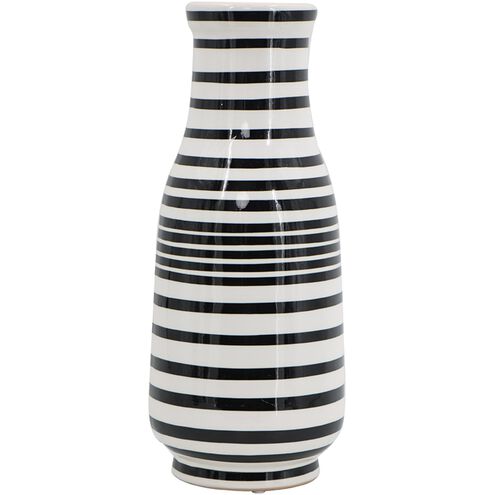 Striped 18 inch Vase