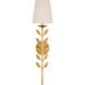 Julie Neill Eden2 LED 6.25 inch Hand-Rubbed Antique Brass Sconce Wall Light