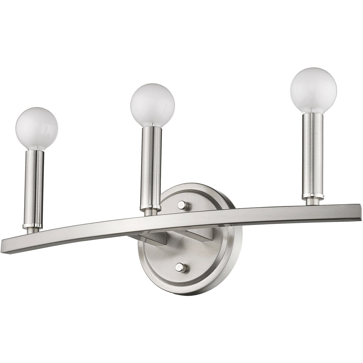 Sawyer 3 Light 18 inch Satin Nickel Vanity Light Wall Light