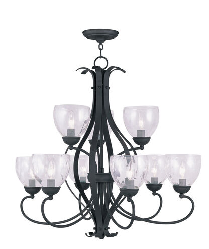 Brookside 9 Light 30 inch Black Chandelier Ceiling Light