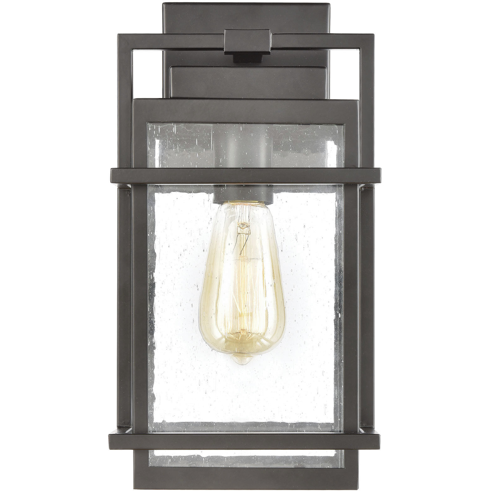 Breckenridge 1 Light 14 inch Matte Black Outdoor Sconce
