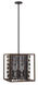 Mercato 4 Light 16 inch Anchor Bronze Foyer Ceiling Light