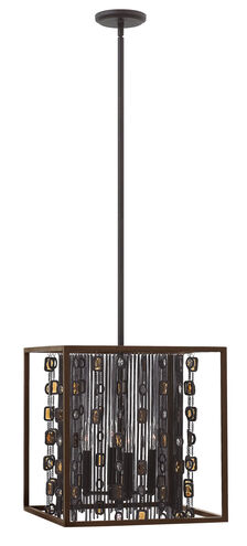 Mercato 4 Light 16 inch Anchor Bronze Foyer Ceiling Light