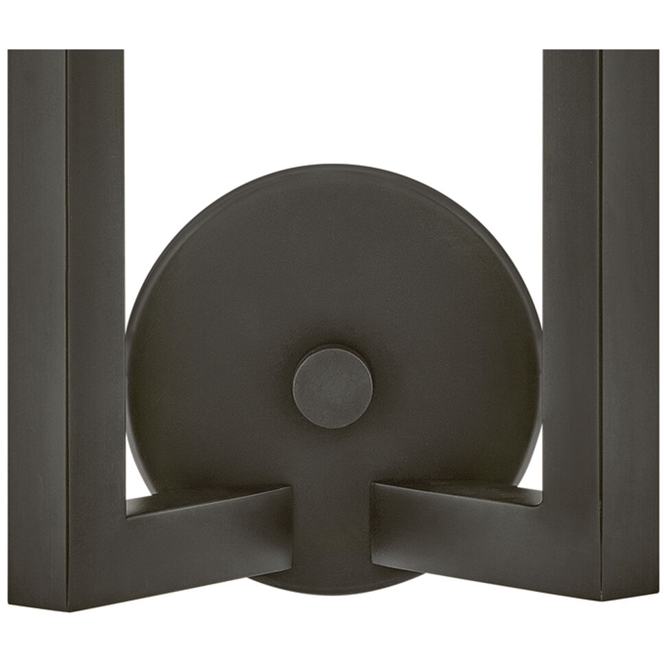 Ezra 2 Light 7.5 inch Black Oxide ADA Sconce Wall Light