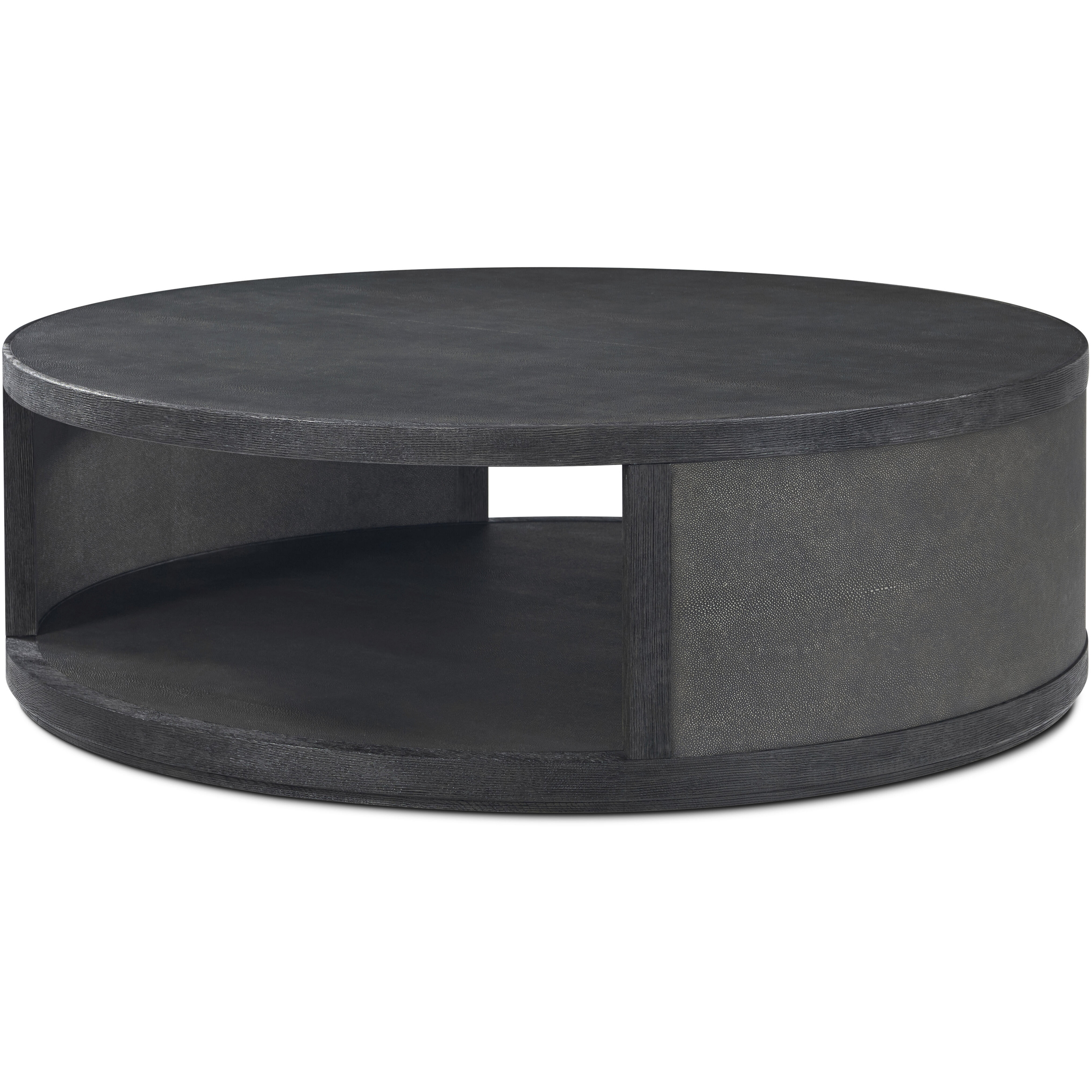 Maxwell 54 X 54 inch Obsidian Cocktail Table, Wooden