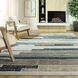 Betsi 90 X 63 inch Blue Rug in 5 x 7
