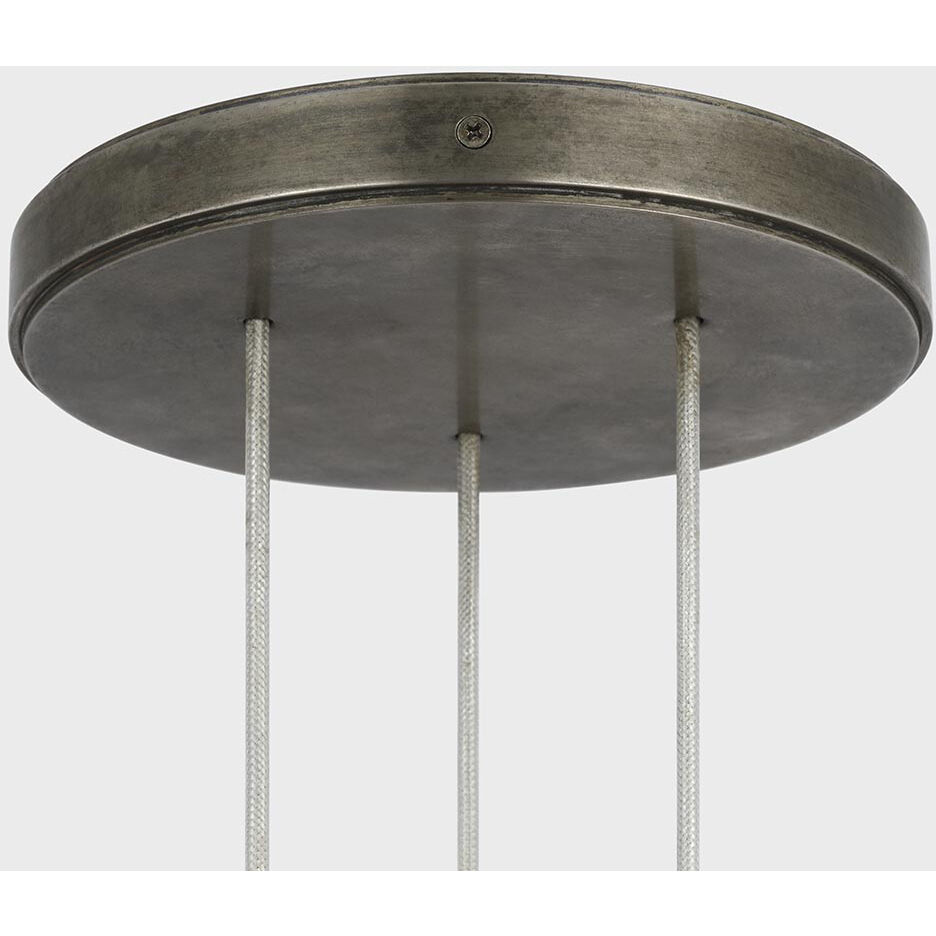 Anne-Marie Barton Armise LED 7.5 inch Mottled Pewter Pendant Ceiling Light