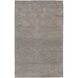 Metropolitan 36 X 24 inch Gray Area Rug, Wool