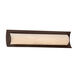 Porcelina LED 21.5 inch Dark Bronze Vanity Light Wall Light