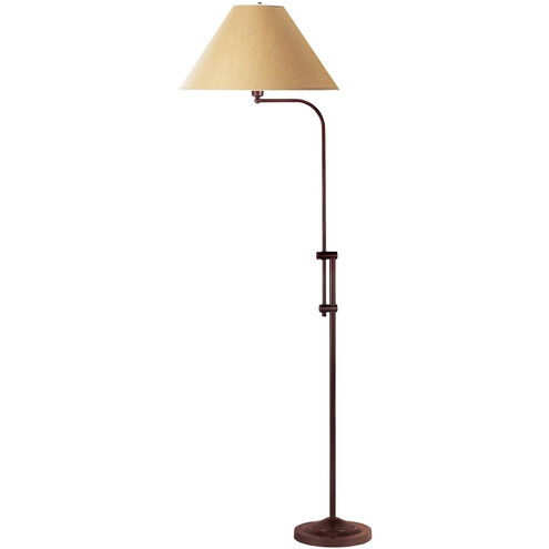 Signature 57 inch 150 watt Rust Floor Lamp Portable Light, Adjustable Pole