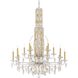 Siena 17 Light 40.5 inch Heirloom Gold Chandelier Ceiling Light in Heritage
