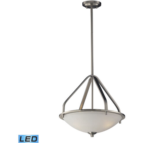 Mayfield LED 17 inch Brushed Nickel Pendant Ceiling Light