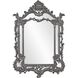 Arlington 49 X 34 inch Glossy Charcoal Wall Mirror