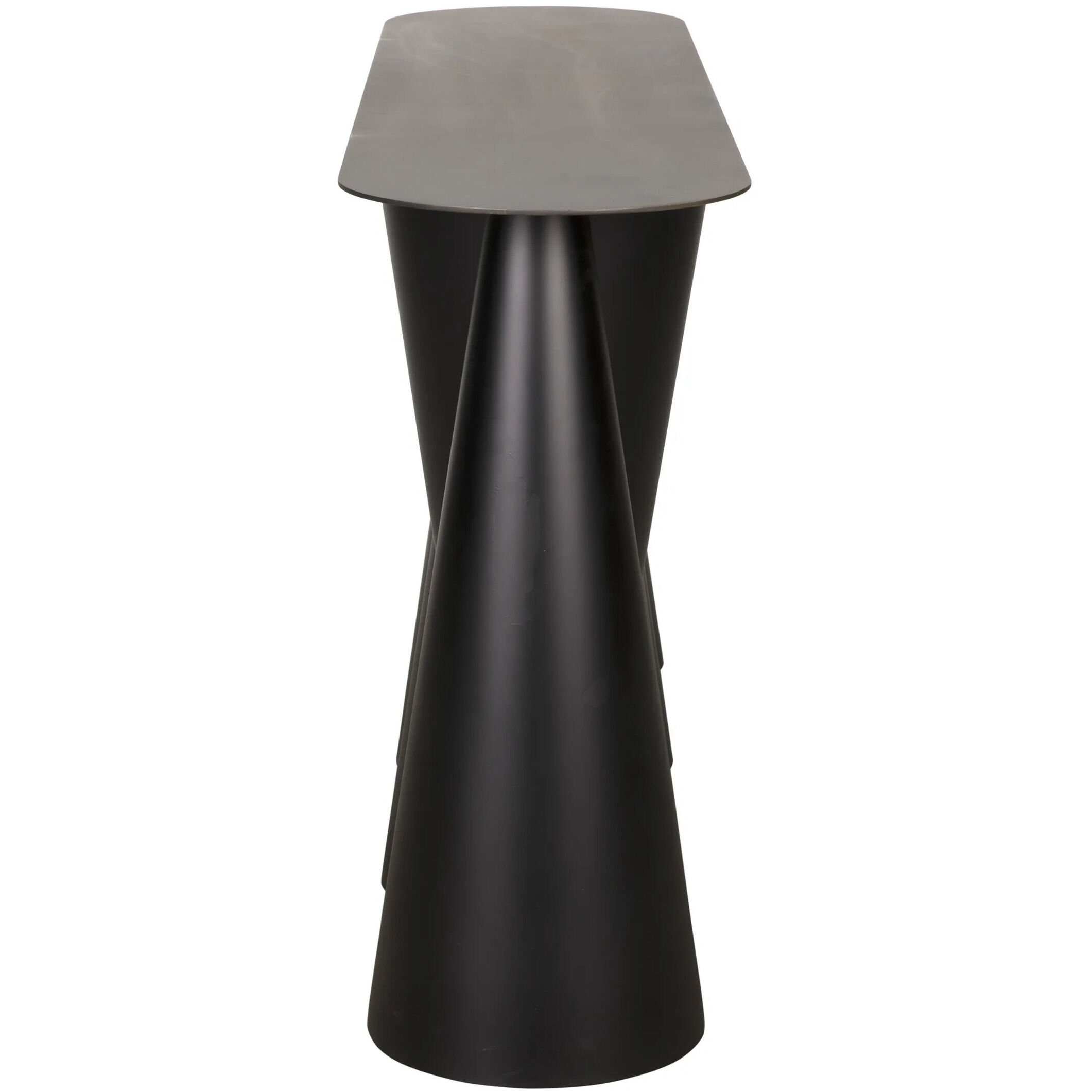 Salt and Pepper 59 X 13.5 inch Matte Black Console