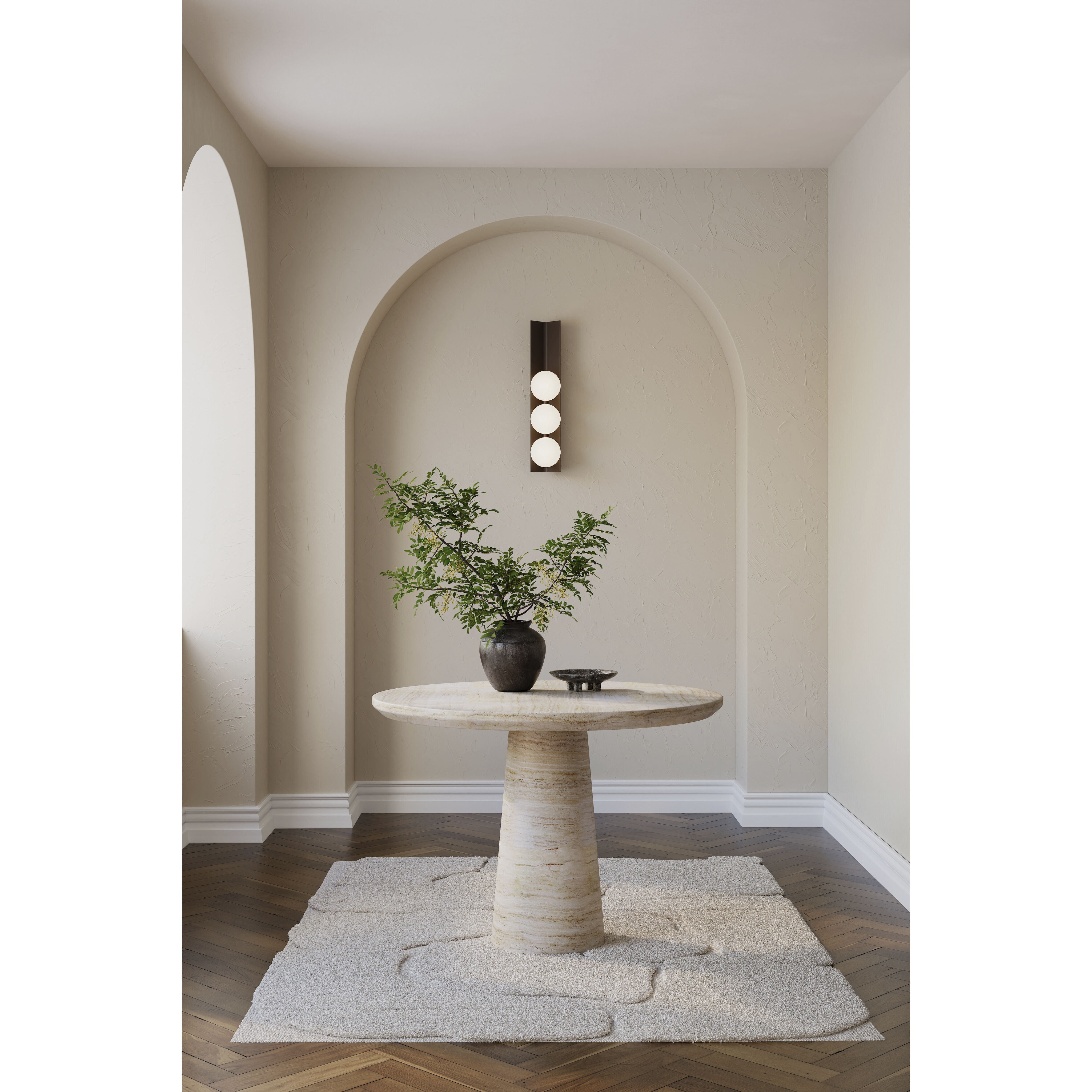 Vestra LED 5 inch Dark Bronze Wall Sconce Wall Light