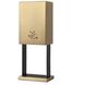 Luxe Brushed Brass Tabletop Touchless Hand Sanitizer Dispenser