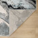 Artema 114 X 79 inch Black/Grey Rug in 6 x 9