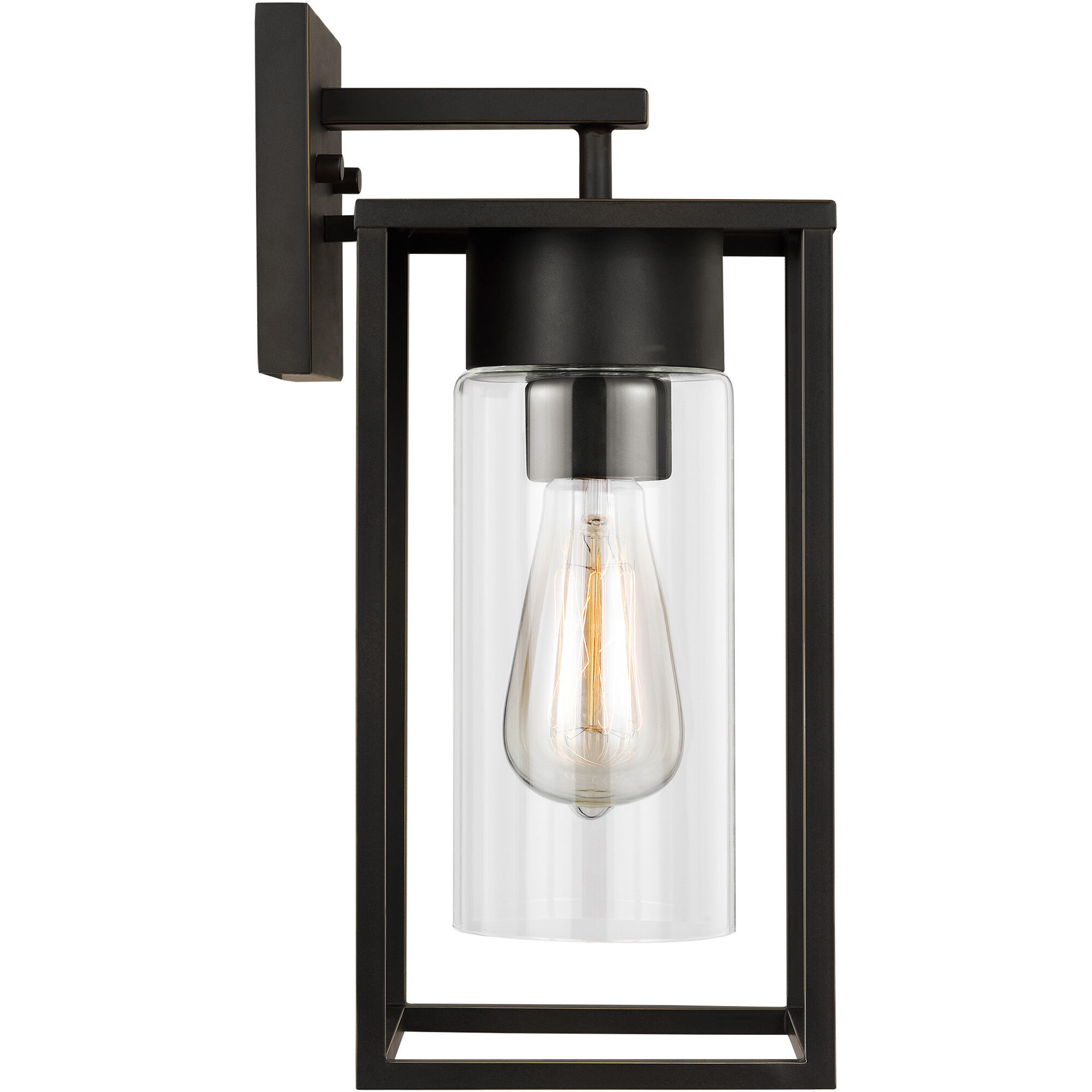 Vado 1 Light 14.63 inch Antique Bronze Outdoor Wall Lantern