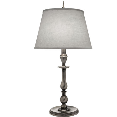 Ellie 30 inch Antique Nickel Table Lamp Portable Light