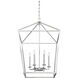 Townsend 6 Light 24 inch Polished Nickel Pendant Ceiling Light, Essentials
