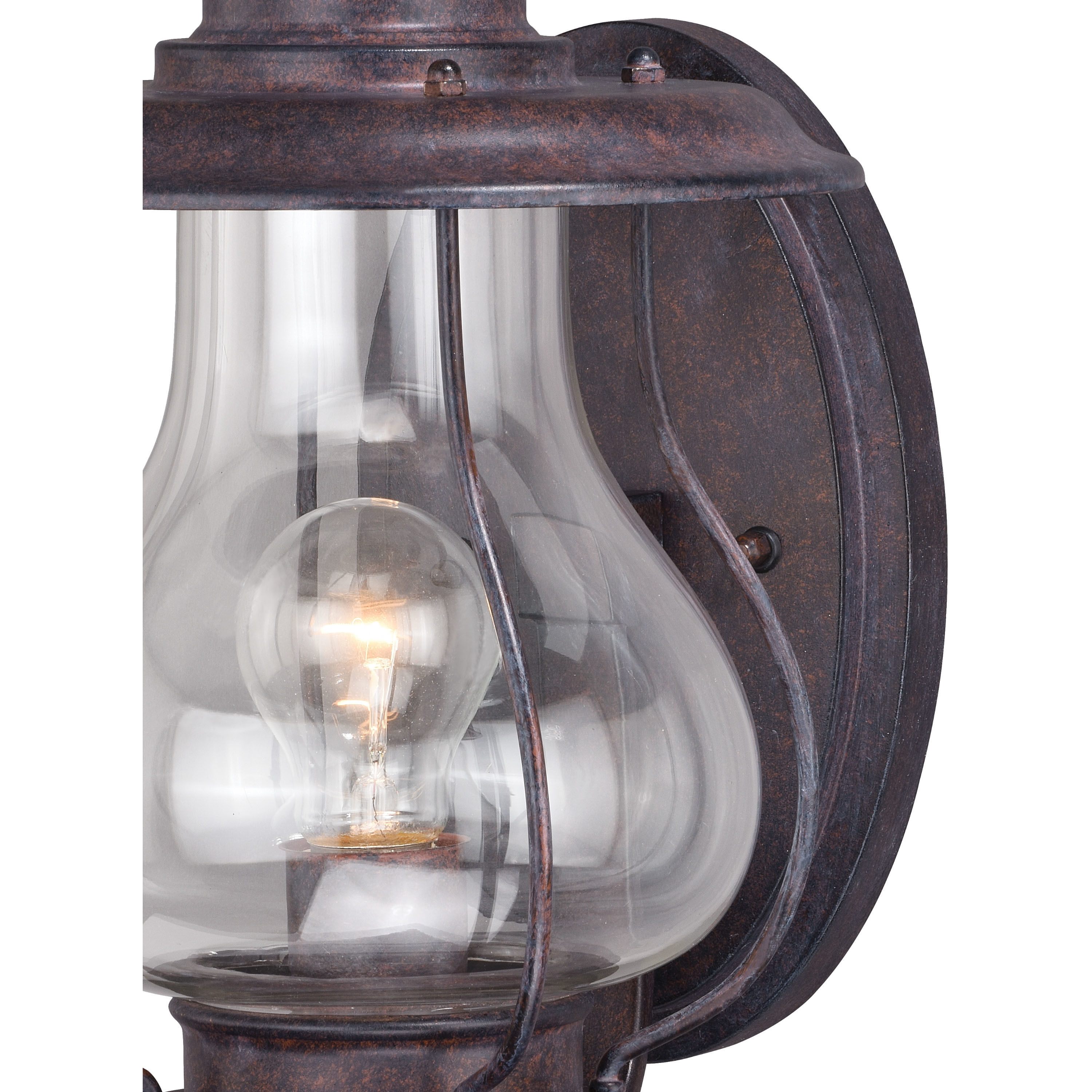 Dockside LED 14.75 inch Weathered Patina Outdoor Wall