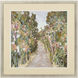 Garden Delight Pink and Multi and Beige and Blue Framed Art