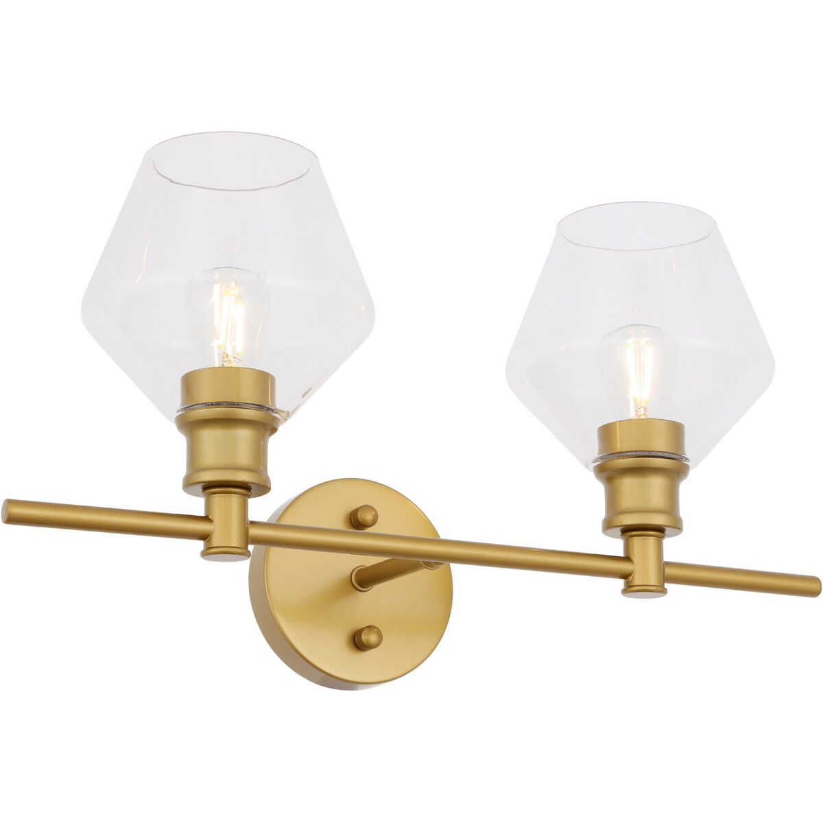 Rochester 2 Light 19 inch Brass Wall sconce Wall Light