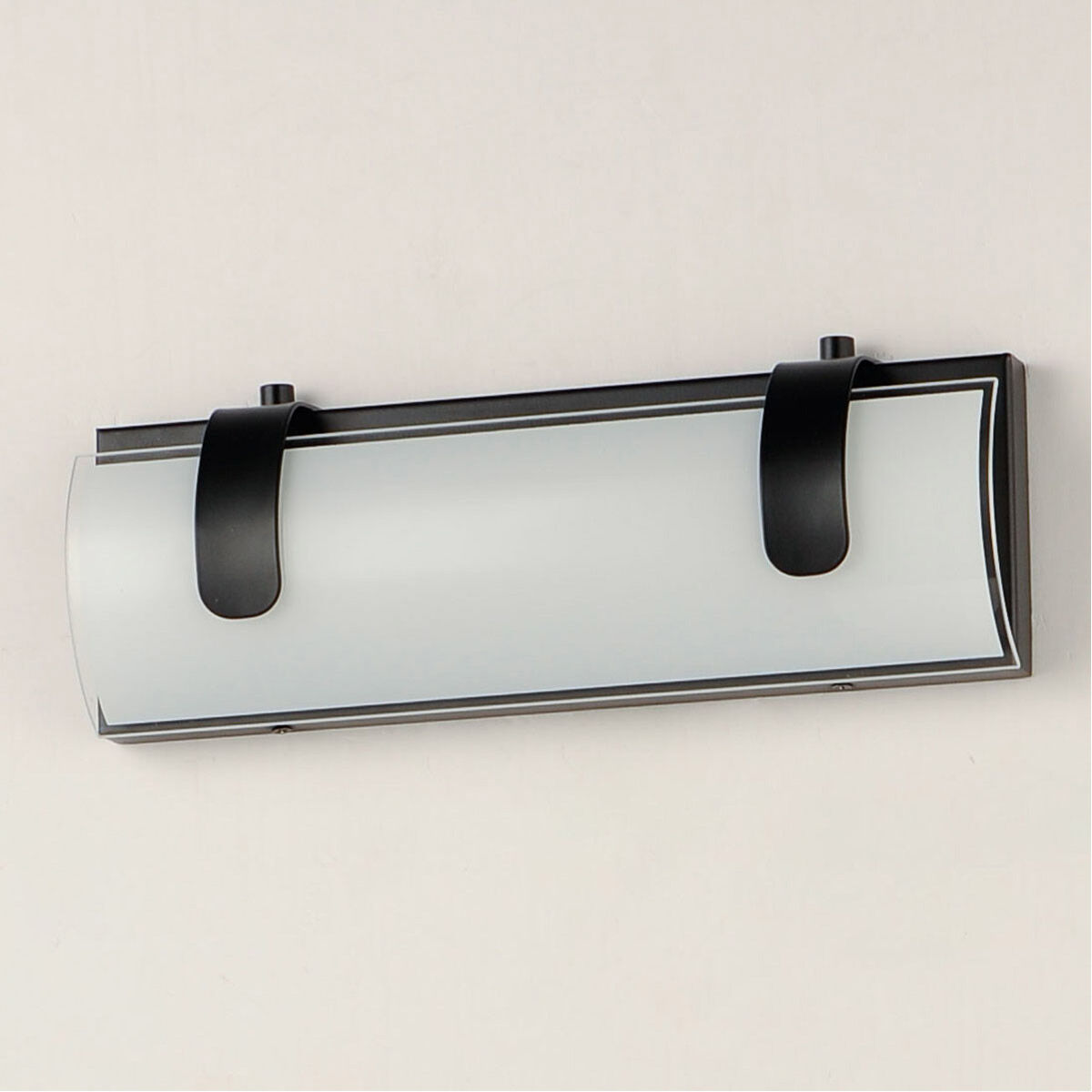 Clutch LED 13 inch Black Bath Vanity Light Wall Light