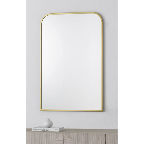 Merrimack 36 X 24 inch Gold and Clear Mirror