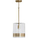 Marion 1 Light 10 inch Polished Brass Pendant Ceiling Light