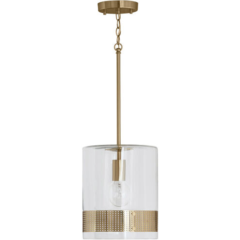 Marion 1 Light 10 inch Polished Brass Pendant Ceiling Light