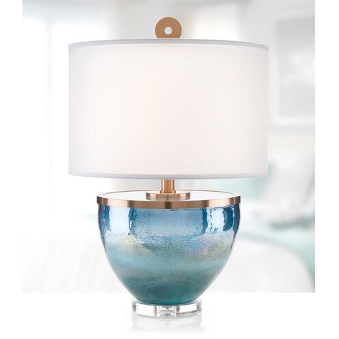 Islamorada 33 inch 150.00 watt Blue Table Lamp Portable Light