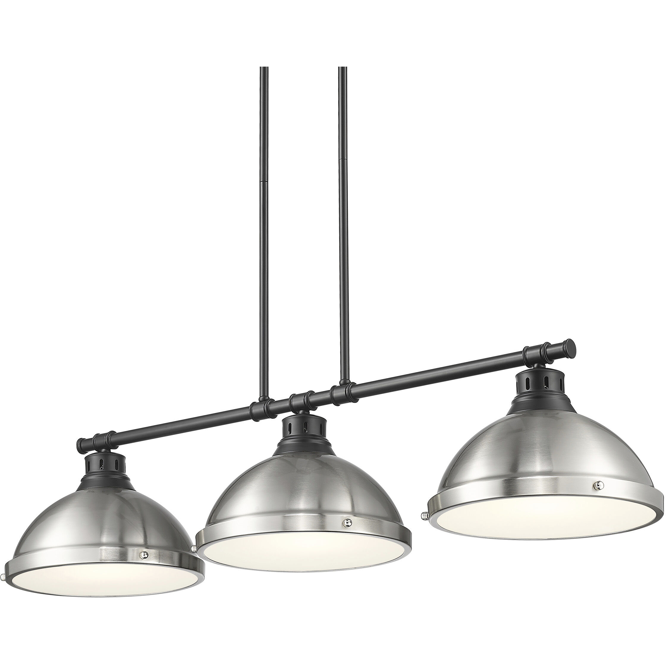 Yep Duncan Island Light Ceiling Light in Matte Black, Pewter