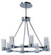 Sync LED 32 inch Polished Chrome Single-Tier Chandelier Ceiling Light
