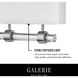 Galerie Luster LED 15 inch Brushed Nickel ADA Indoor Wall Sconce Wall Light