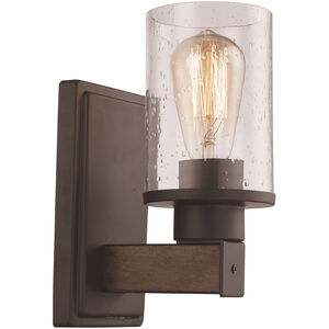 Siesta 1 Light 5 inch Rubbed Oil Bronze Wall Sconce Wall Light