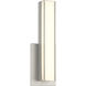 Vantage LED Brushed Nickel Bath Vanity Wall Light
